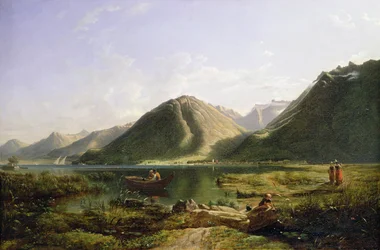 Fine del Lago di Ginevra, 1835